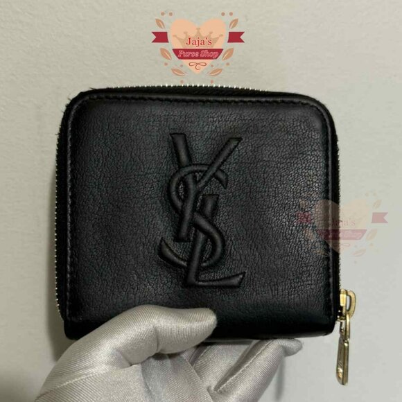 ✅❤️✅SOLD✅❤️✅💖YSL Leather Zipper RFID Wallet💖 - Picture 4 of 17